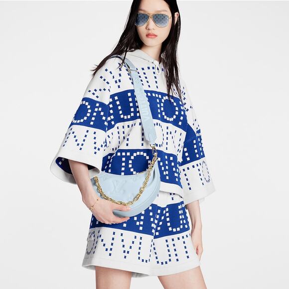 Louis Vuitton Signature Chunky Stripes Hoodie Pullover 1AAWRQ NWT Sold out Rare - Picture 4 of 13